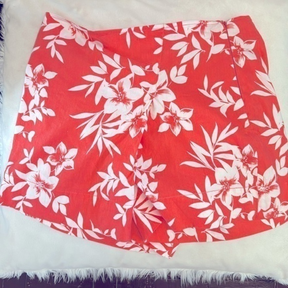 Tommy Bahama Shorts Coral Tropical Floral  XL